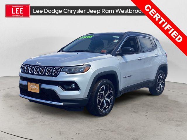 used 2025 Jeep Compass car, priced at $25,491
