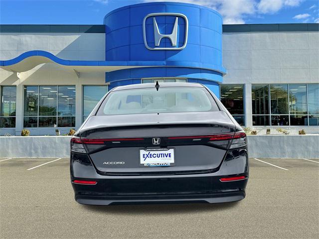 new 2025 Honda Accord car, priced at $29,490