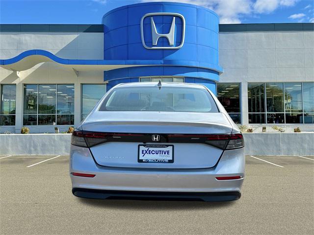 new 2025 Honda Accord car, priced at $28,295