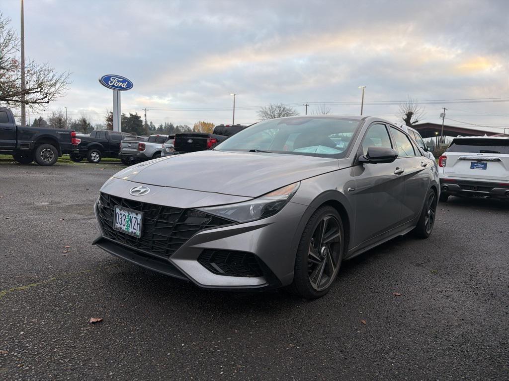 used 2021 Hyundai Elantra car, priced at $19,989