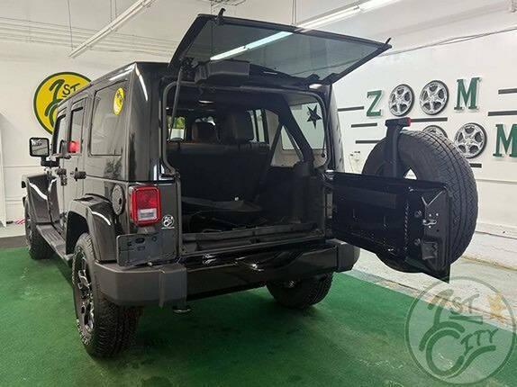 used 2017 Jeep Wrangler Unlimited car, priced at $22,875