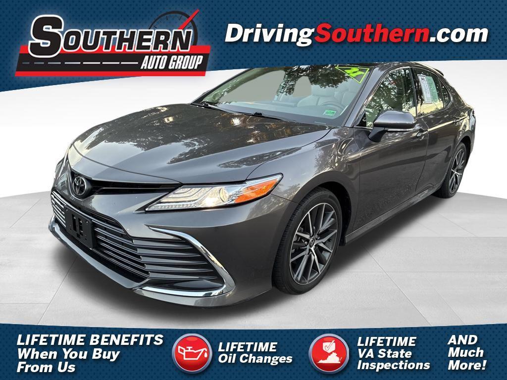 used 2021 Toyota Camry car, priced at $25,000