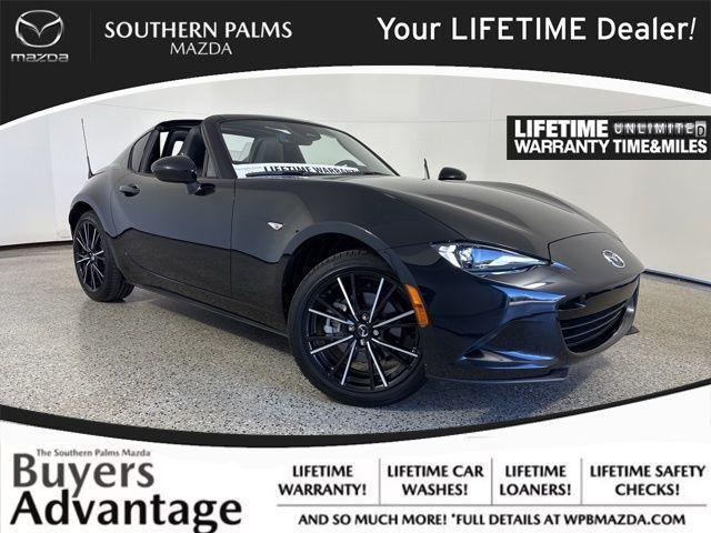 used 2024 Mazda MX-5 Miata RF car, priced at $31,579