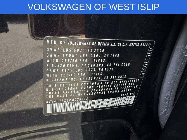 used 2023 Volkswagen Tiguan car, priced at $26,970
