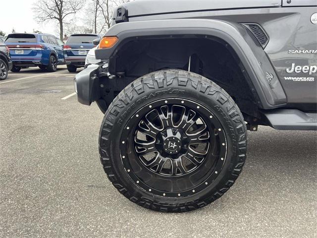 used 2018 Jeep Wrangler Unlimited car, priced at $21,643