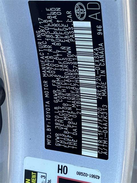 used 2017 Toyota Corolla car, priced at $12,734