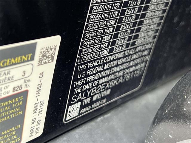 used 2019 Land Rover Range Rover Velar car, priced at $17,574