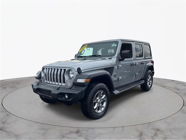 used 2020 Jeep Wrangler Unlimited car, priced at $21,954