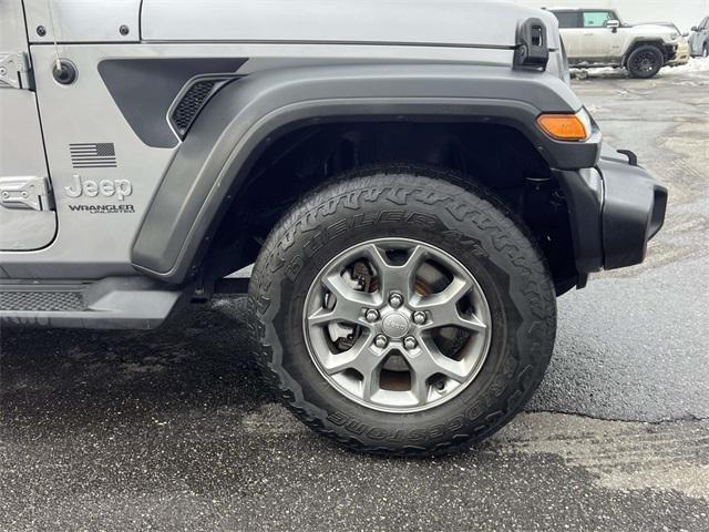 used 2020 Jeep Wrangler Unlimited car, priced at $21,954