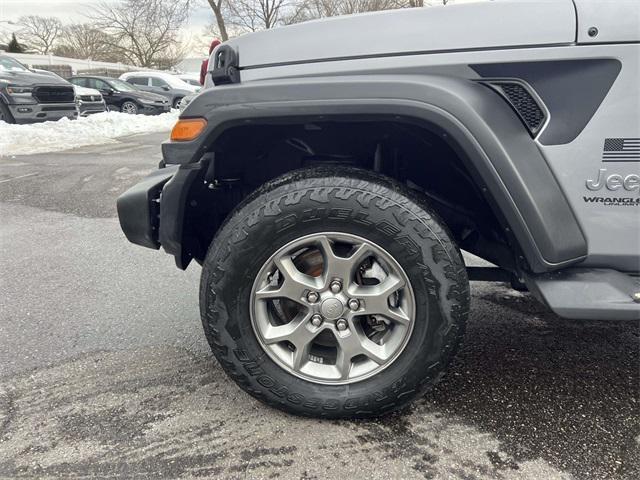 used 2020 Jeep Wrangler Unlimited car, priced at $21,954