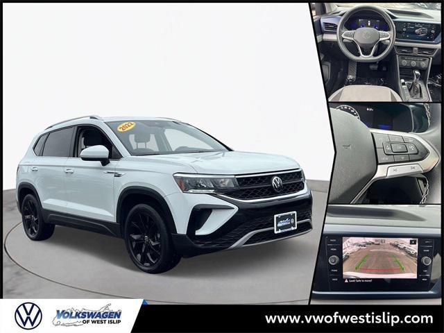 used 2022 Volkswagen Taos car, priced at $18,995