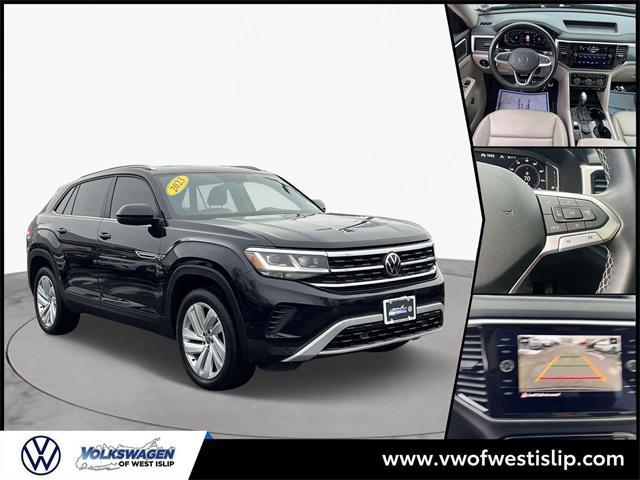 used 2023 Volkswagen Atlas Cross Sport car, priced at $20,995