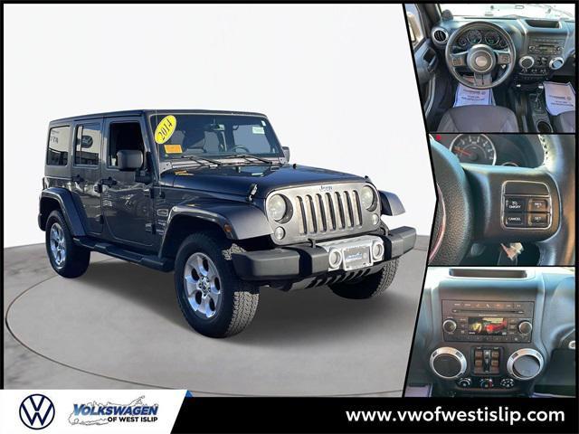 used 2014 Jeep Wrangler Unlimited car, priced at $12,712