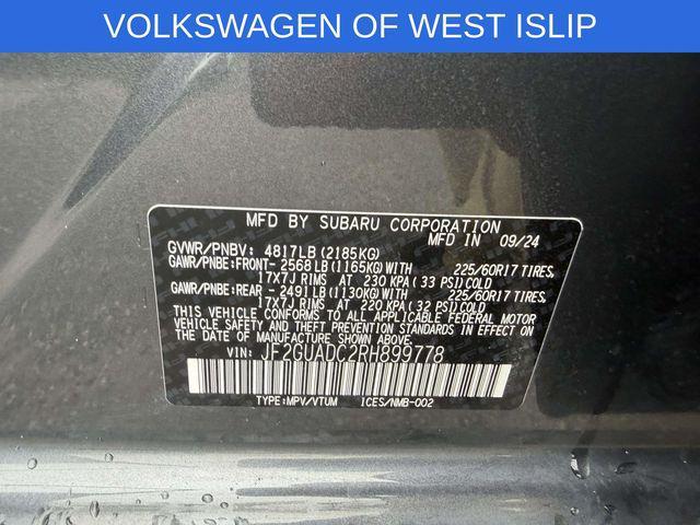 used 2024 Subaru Crosstrek car, priced at $24,377