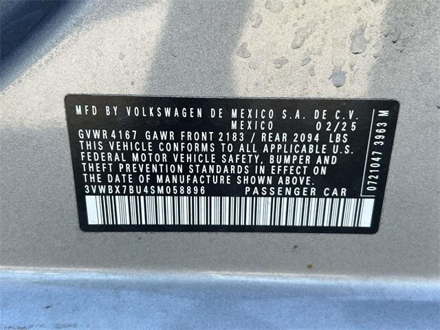 used 2025 Volkswagen Jetta car, priced at $20,018