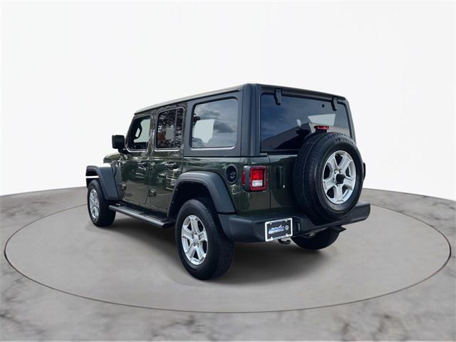 used 2021 Jeep Wrangler Unlimited car, priced at $23,997