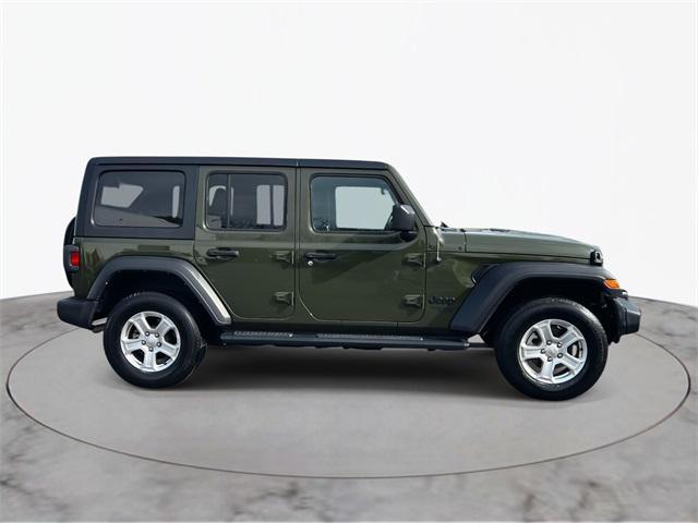 used 2021 Jeep Wrangler Unlimited car, priced at $23,997