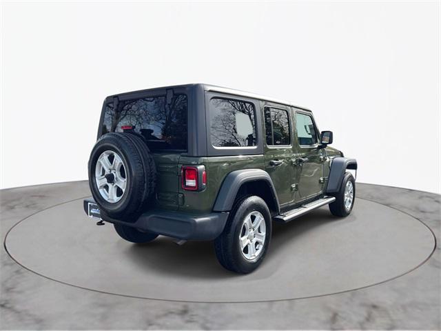 used 2021 Jeep Wrangler Unlimited car, priced at $23,997