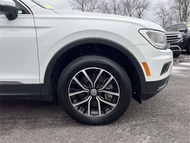 used 2021 Volkswagen Tiguan car, priced at $16,997