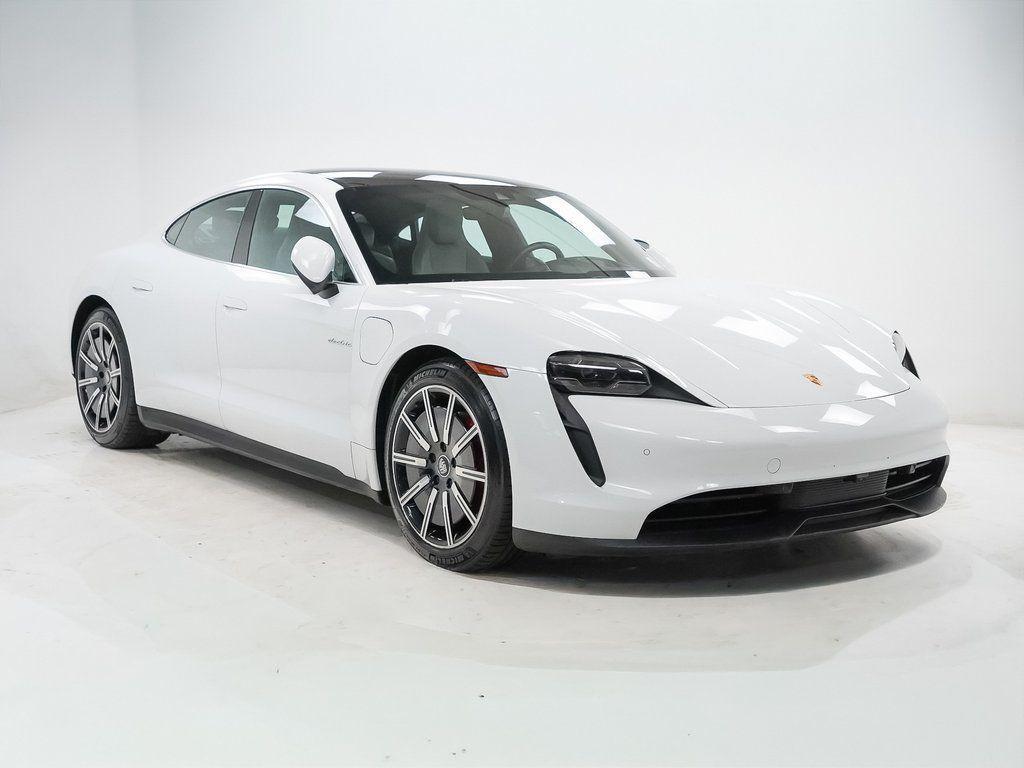 used 2022 Porsche Taycan car, priced at $65,900