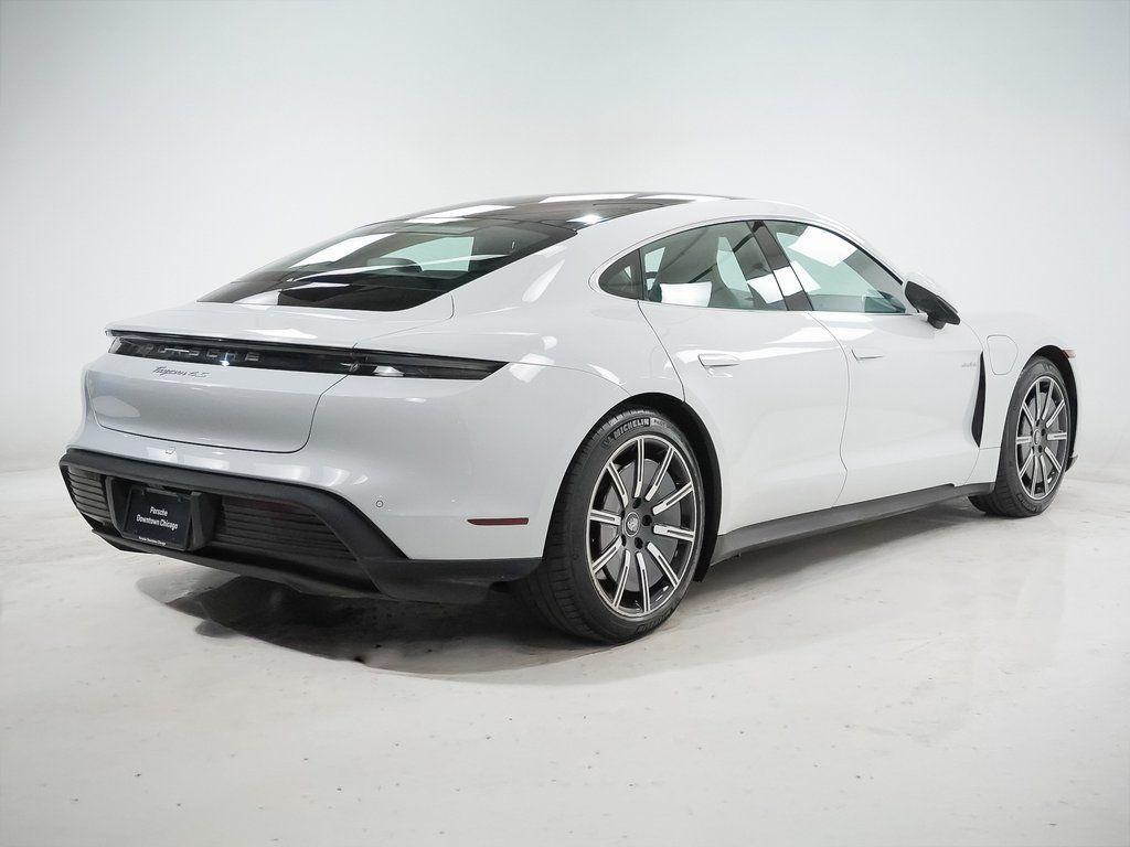 used 2022 Porsche Taycan car, priced at $65,900
