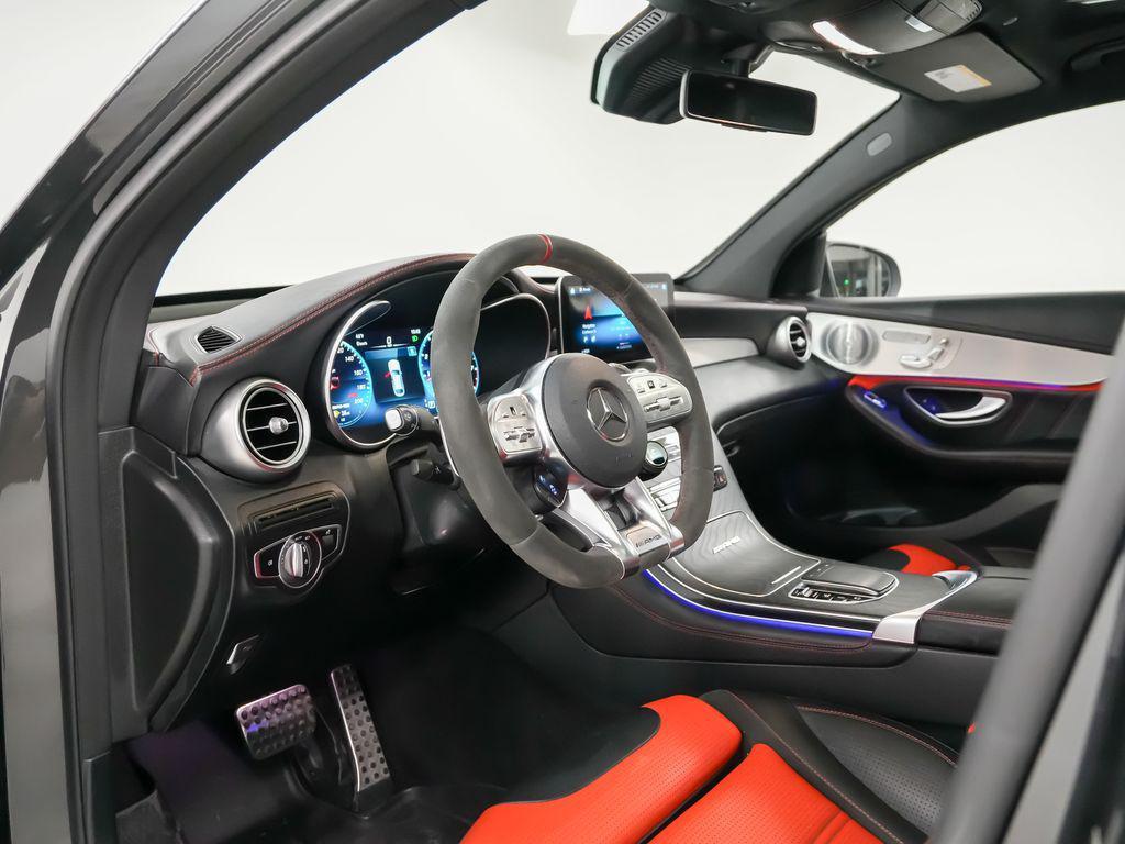 used 2020 Mercedes-Benz AMG GLC 63 car, priced at $37,000