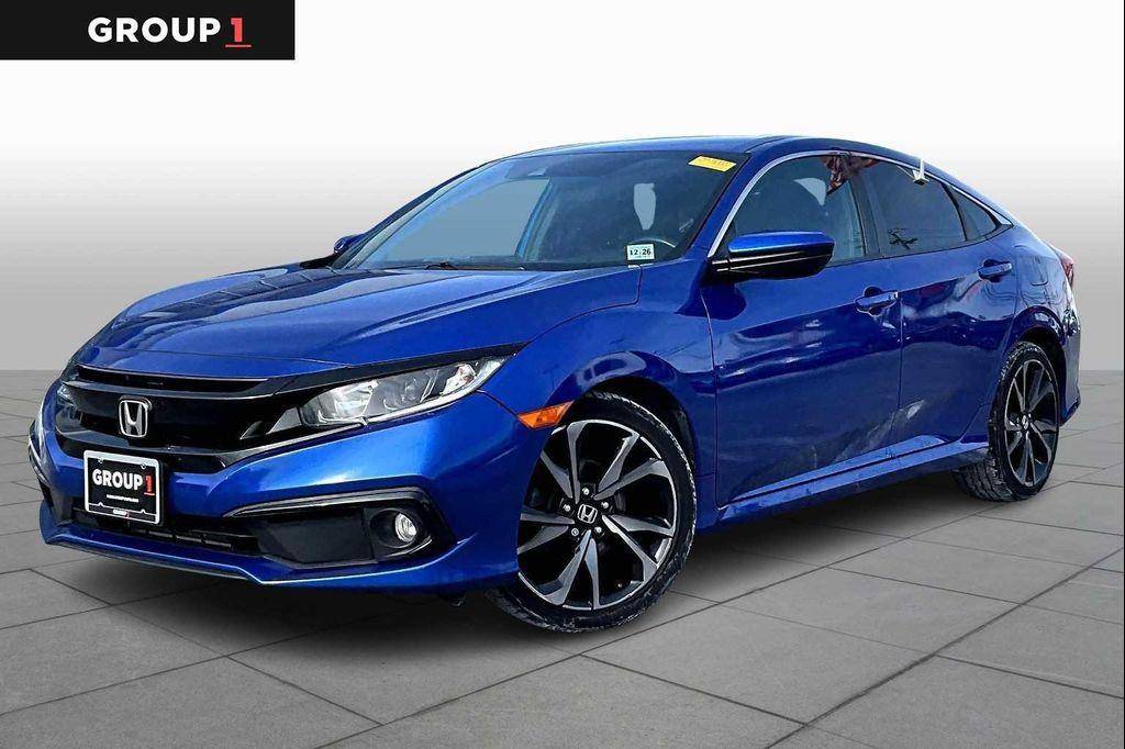 used 2021 Honda Civic car, priced at $16,596