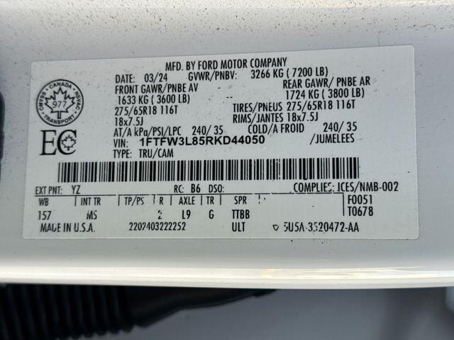 used 2024 Ford F-150 car, priced at $45,968