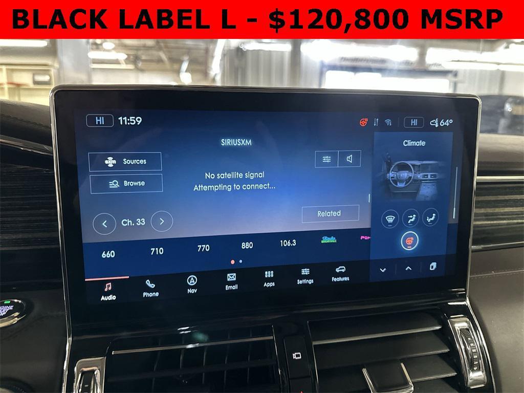 used 2024 Lincoln Navigator car, priced at $75,901