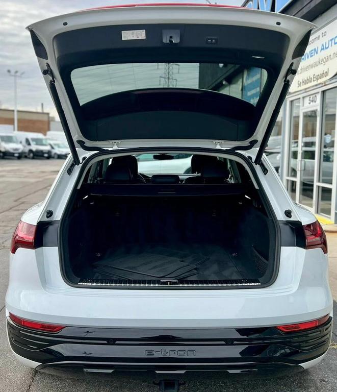 used 2024 Audi Q8 e-tron car, priced at $44,980