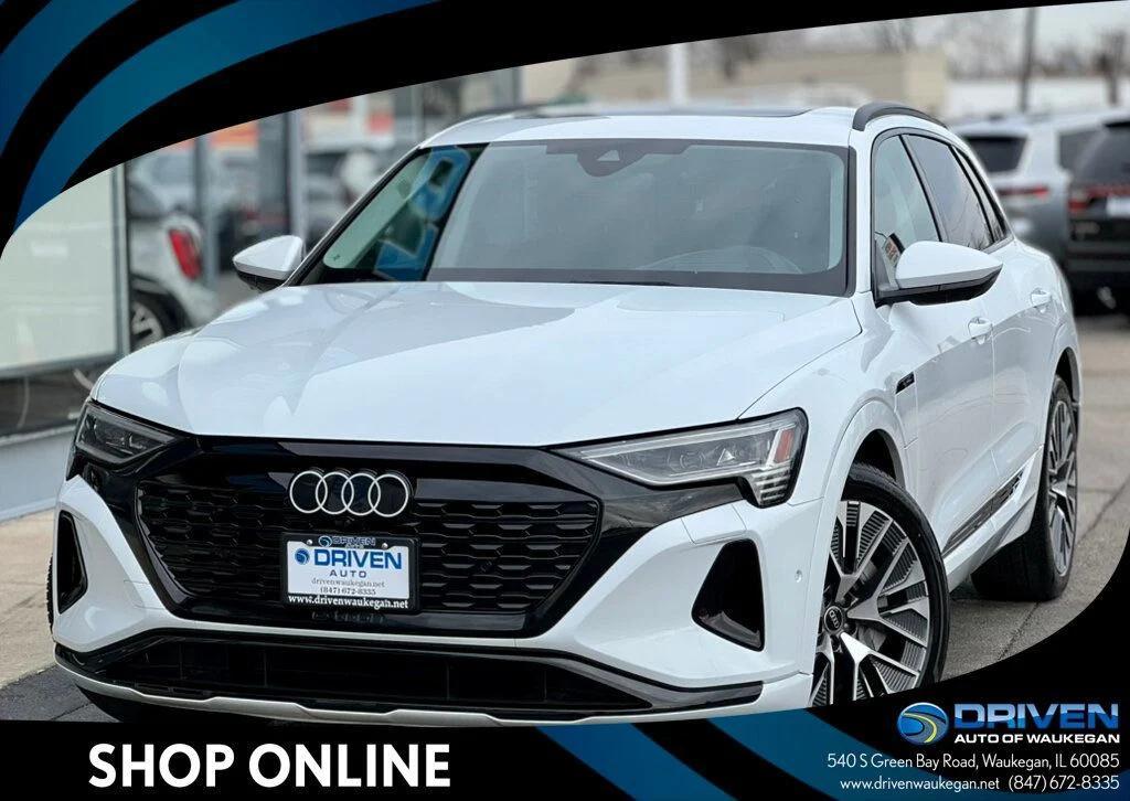used 2024 Audi Q8 e-tron car, priced at $44,980