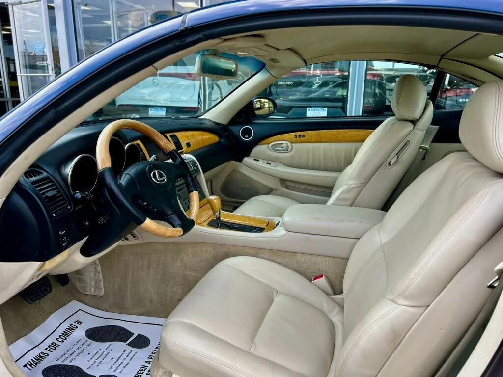 used 2002 Lexus SC 430 car, priced at $12,500