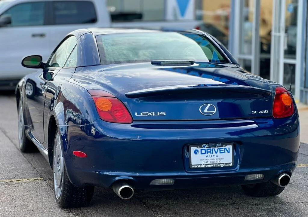 used 2002 Lexus SC 430 car, priced at $12,500