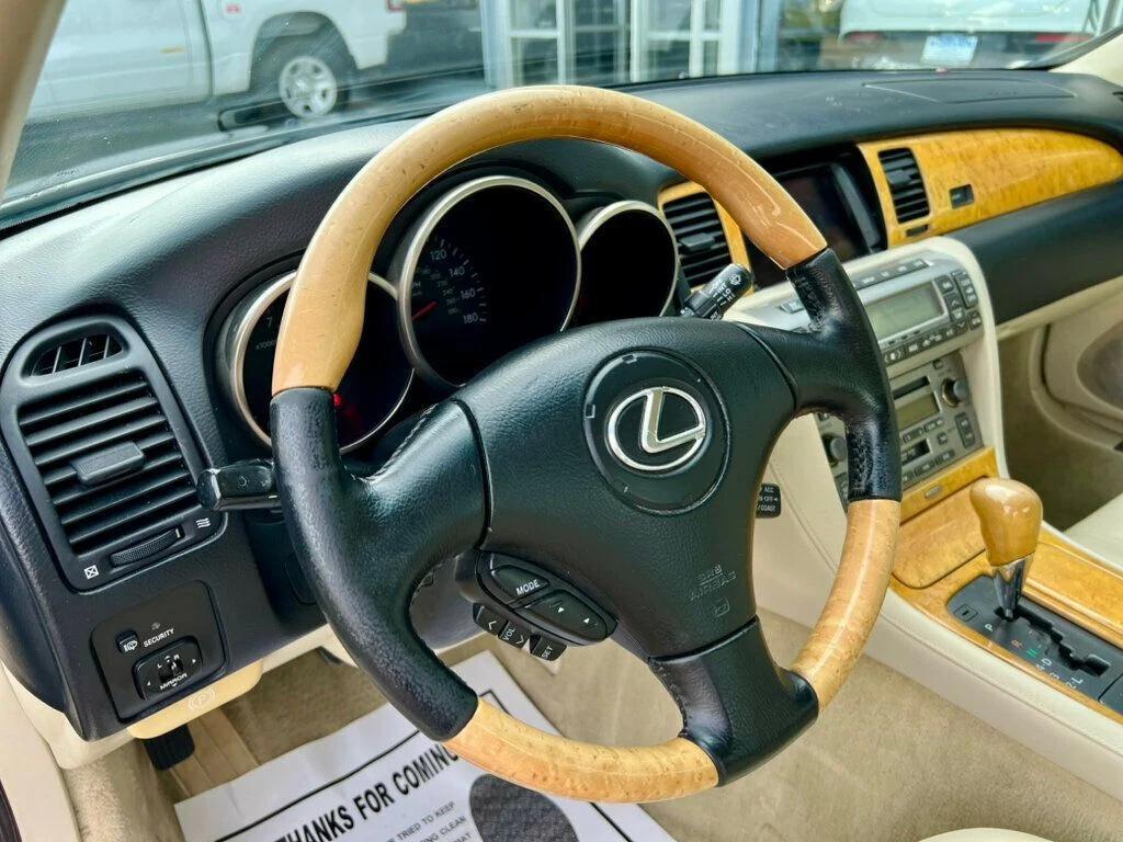 used 2002 Lexus SC 430 car, priced at $12,500