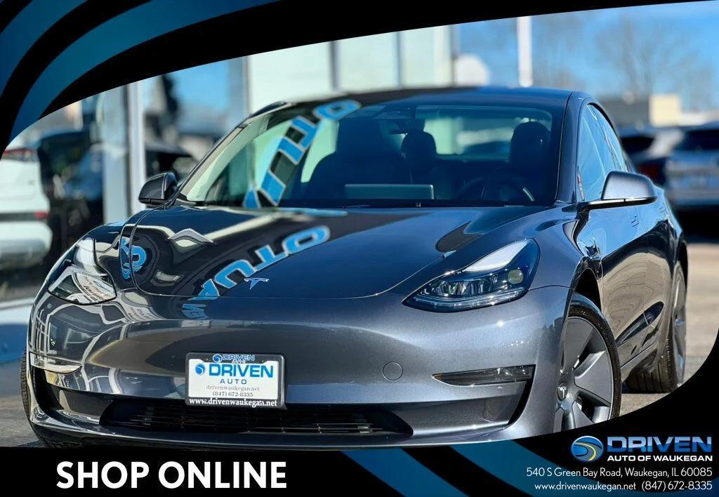 used 2023 Tesla Model 3 car, priced at $27,980