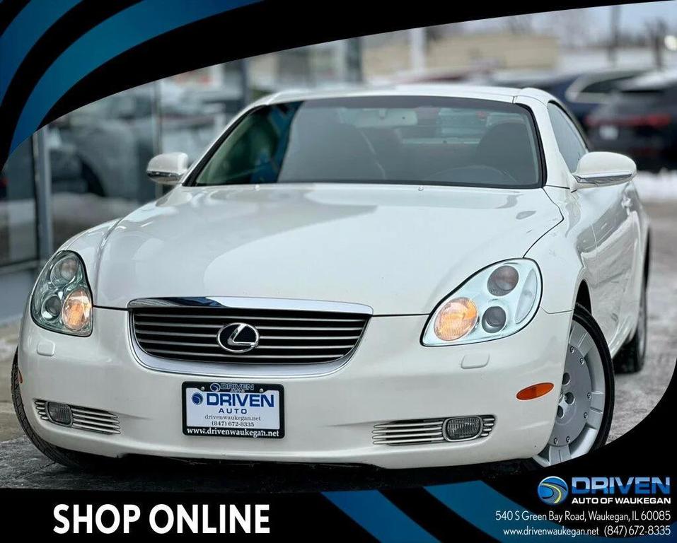 used 2002 Lexus SC 430 car, priced at $17,980