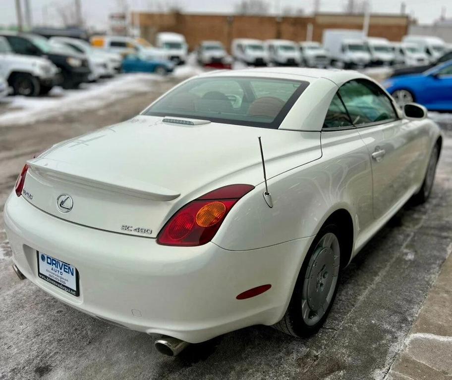 used 2002 Lexus SC 430 car, priced at $17,980