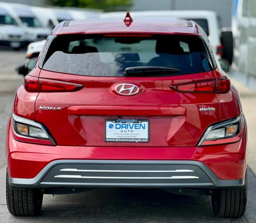 used 2022 Hyundai Kona EV car, priced at $18,980
