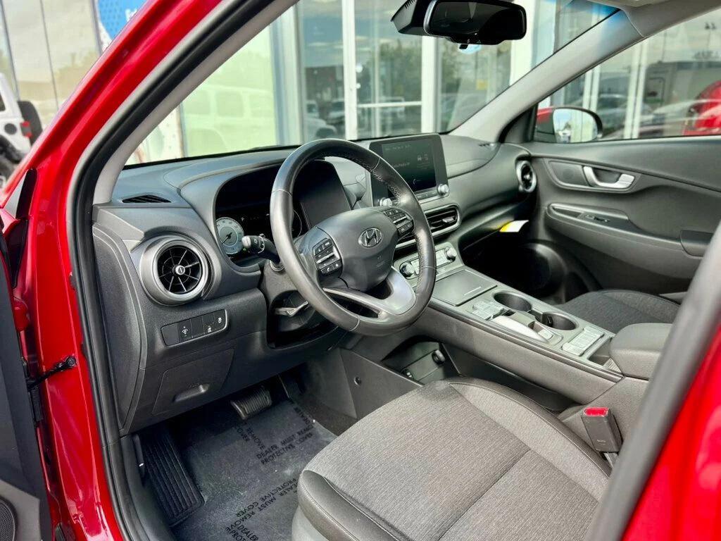 used 2022 Hyundai Kona EV car, priced at $18,980