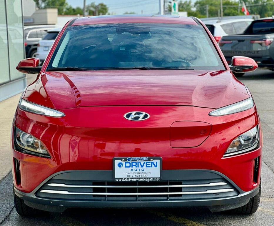 used 2022 Hyundai Kona EV car, priced at $18,980