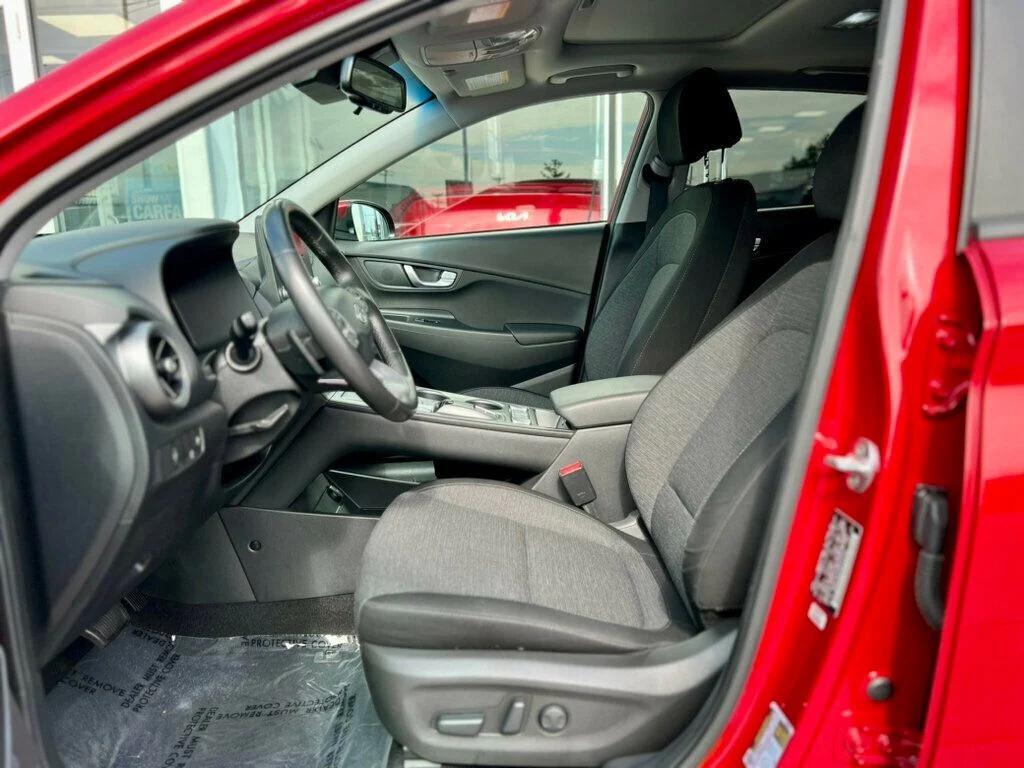 used 2022 Hyundai Kona EV car, priced at $18,980
