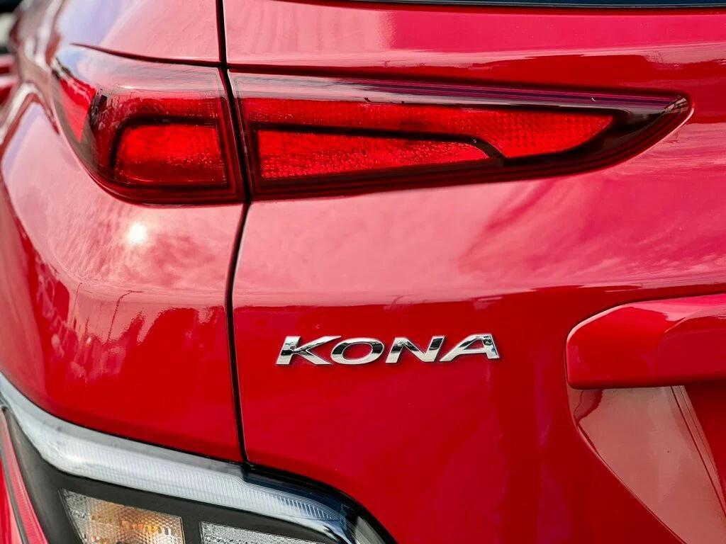 used 2022 Hyundai Kona EV car, priced at $18,980