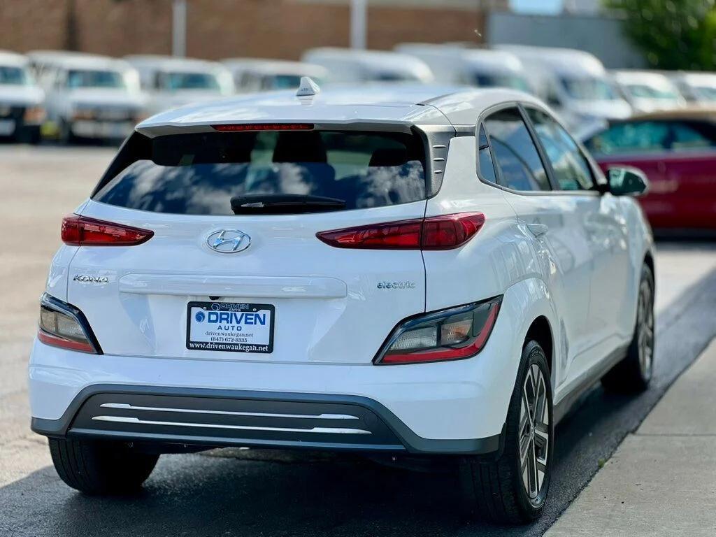 used 2022 Hyundai Kona EV car, priced at $17,780