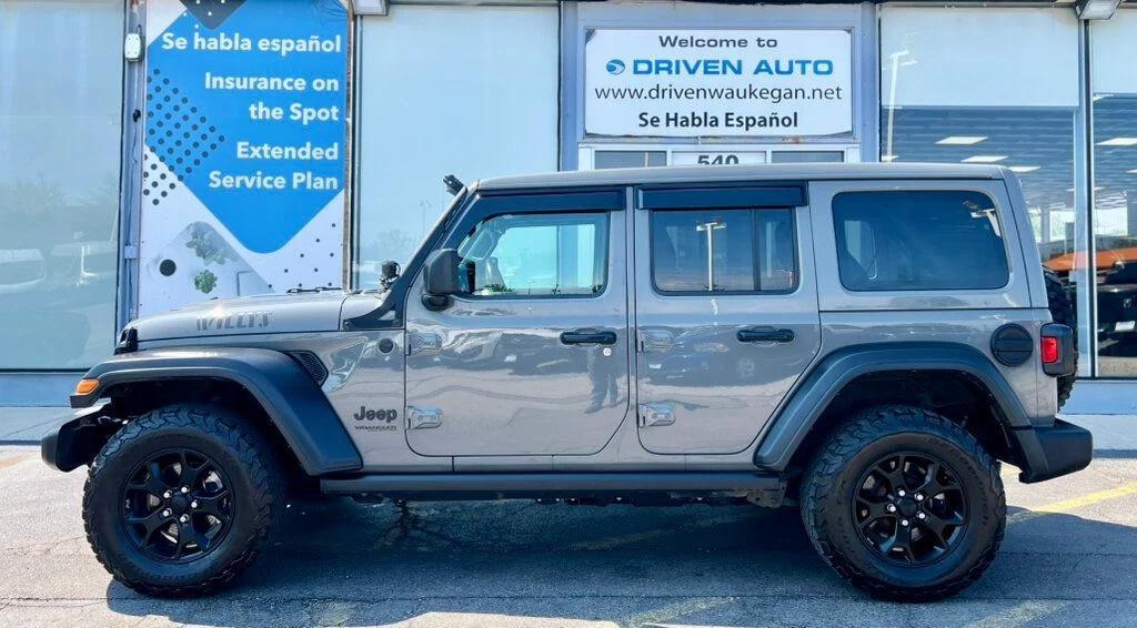 used 2021 Jeep Wrangler Unlimited car, priced at $25,980