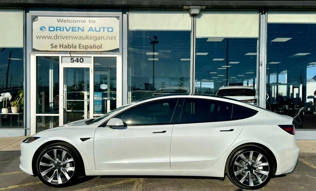 used 2024 Tesla Model 3 car, priced at $37,555