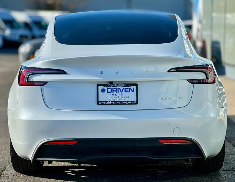 used 2024 Tesla Model 3 car, priced at $37,555