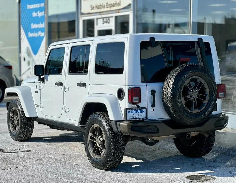 used 2016 Jeep Wrangler Unlimited car, priced at $16,980