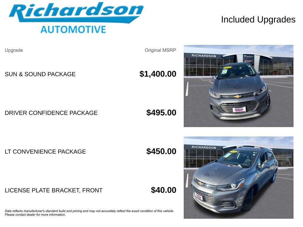 used 2020 Chevrolet Trax car, priced at $11,976