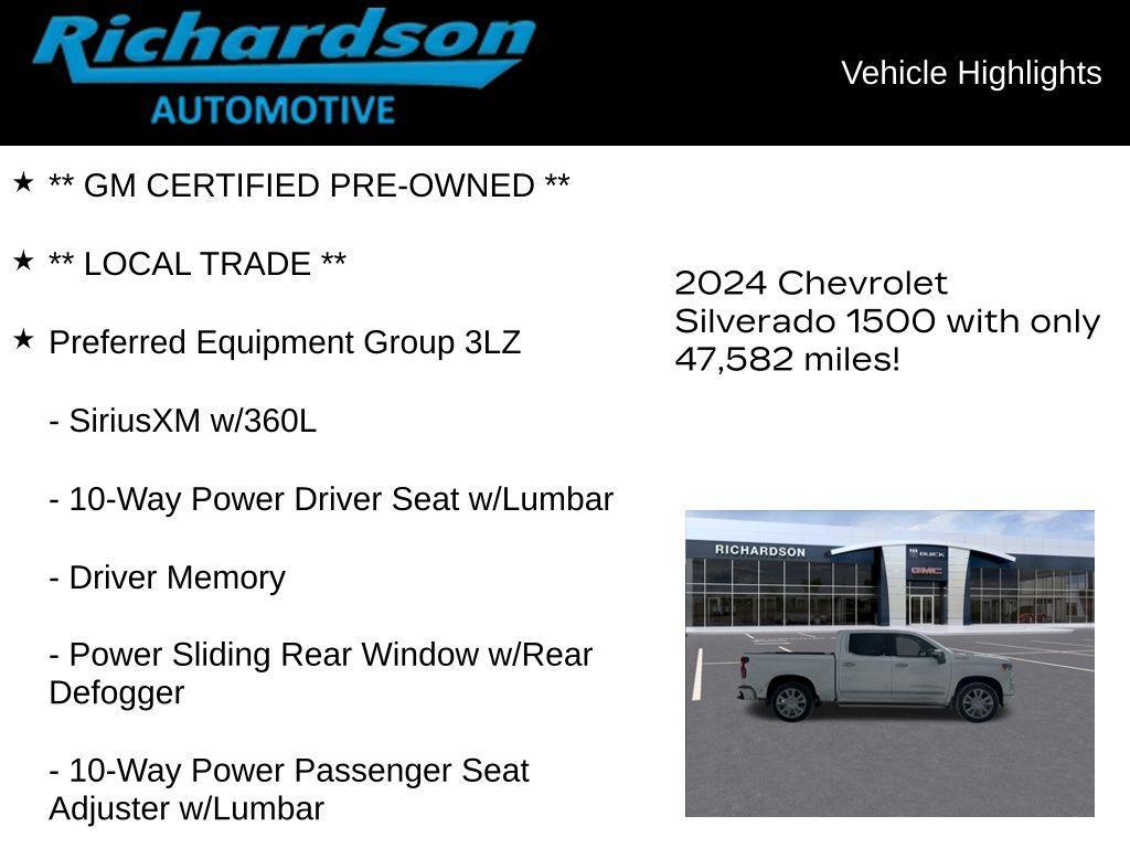 used 2024 Chevrolet Silverado 1500 car, priced at $50,181