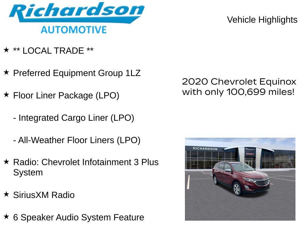 used 2020 Chevrolet Equinox car, priced at $16,384